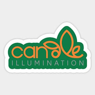 Candle Illumination Sticker